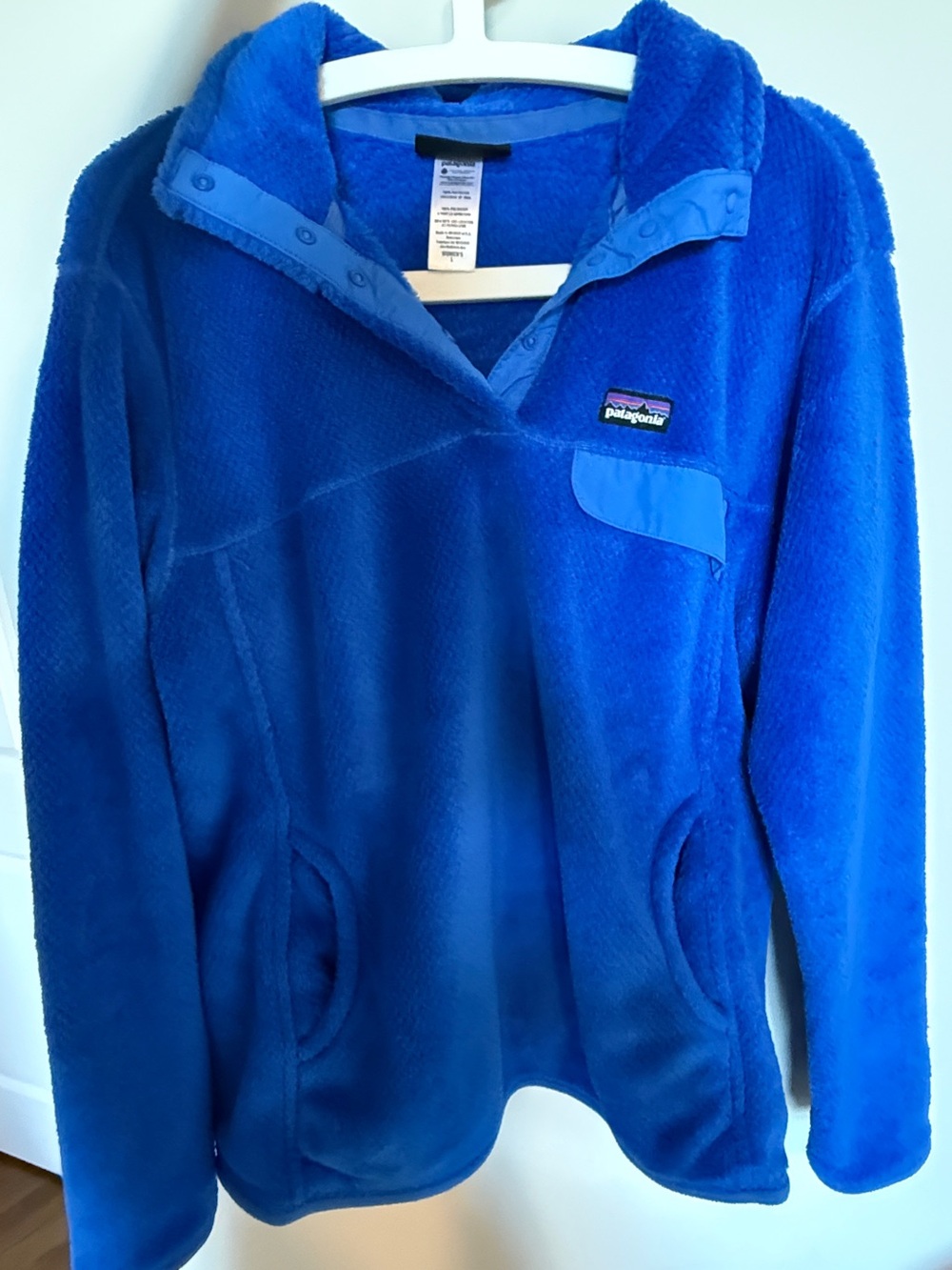 Blue Patagonia Fleece
